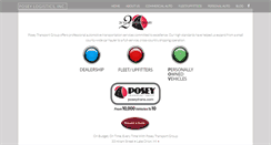 Desktop Screenshot of poseytrans.com